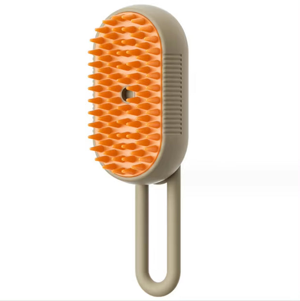 Revolutionary Pet Spray Comb for Cats & Dogs - Electric Hair Removal & Massage Brush with One-Click Spray!.