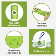 Pogi’S Dog Poop Bags – Leak-Proof & Extra Thick Pet Waste Bags (Fresh Scent, 10 Rolls, 150-Count).