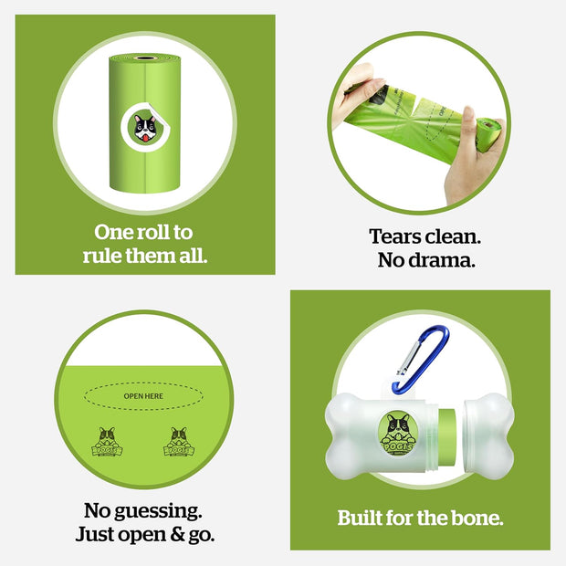 Pogi’S Dog Poop Bags – Leak-Proof & Extra Thick Pet Waste Bags (Fresh Scent, 10 Rolls, 150-Count).